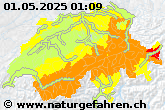 Warnkarte Naturgefahrenportal